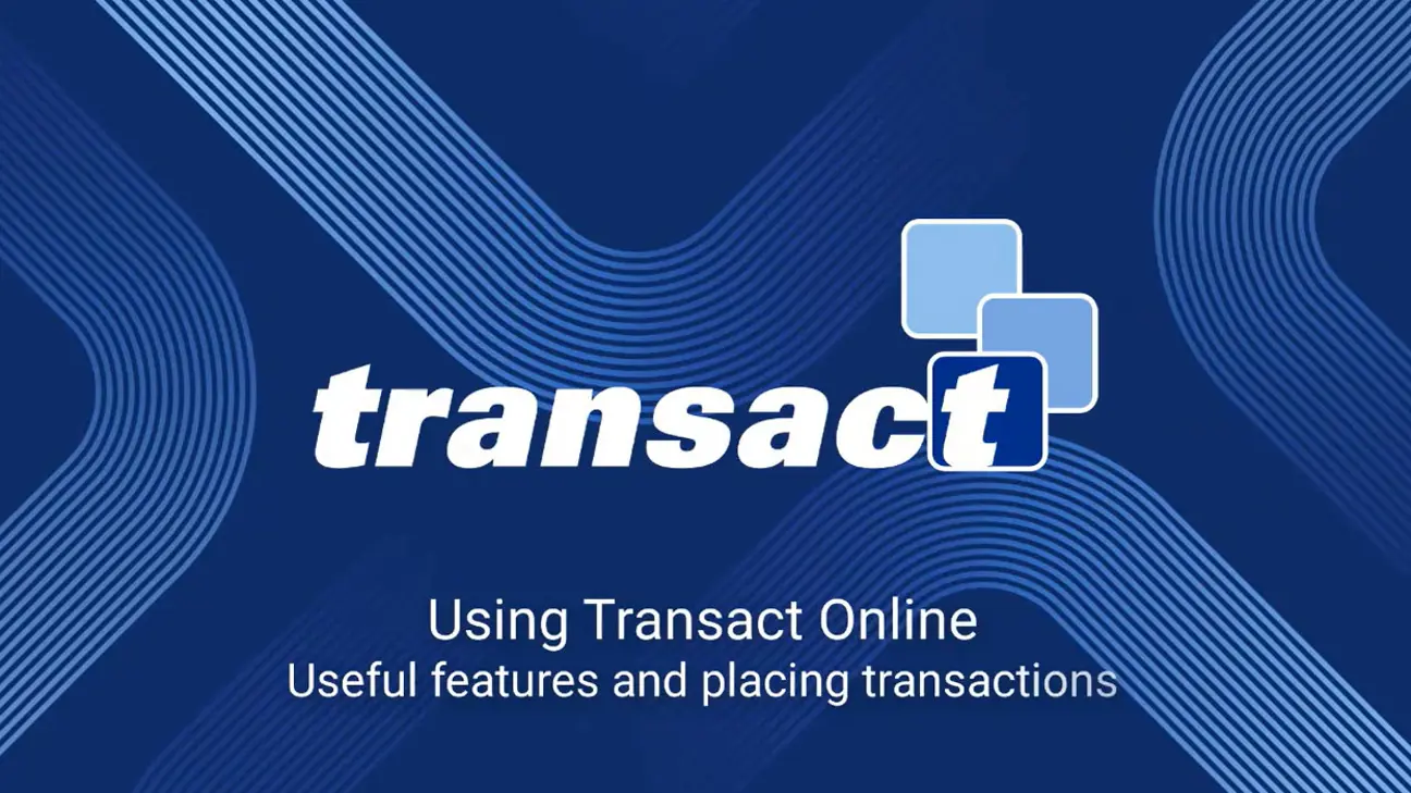 Define Transact Using Transact – An introduction for clients - Transact